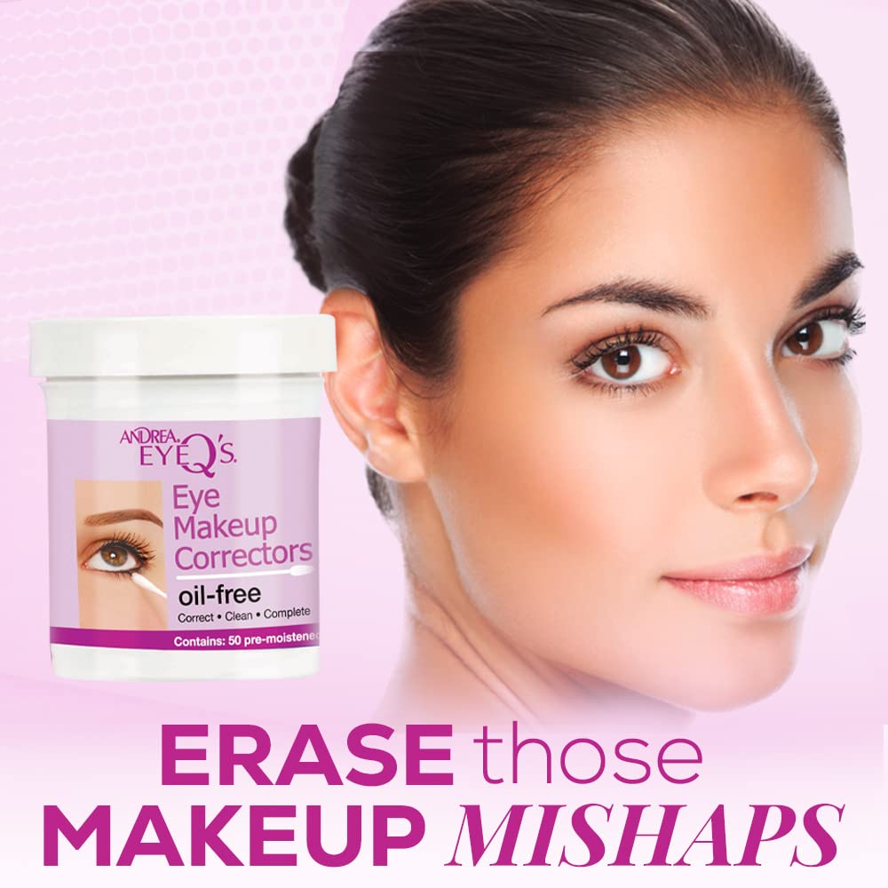 Andrea Eyeq's Oil Free Eye Makeup Correctors 50 count tub