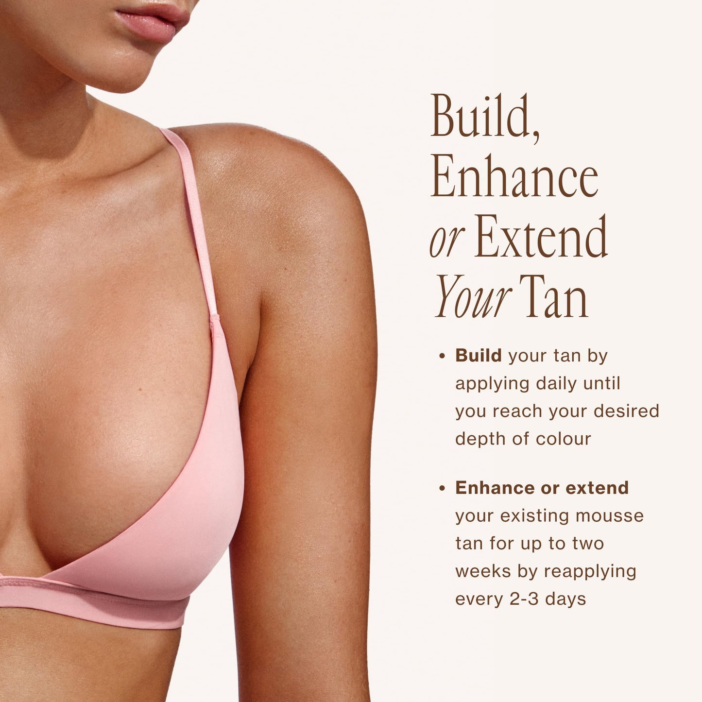 Close up of Loving Tan Deluxe Gradual Tan nourishing formula
