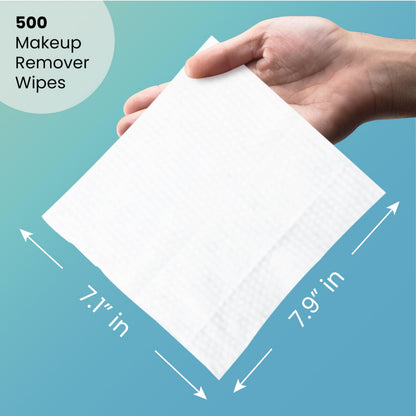 Travelwell aloe-infused facial cleansing wipe texture close up