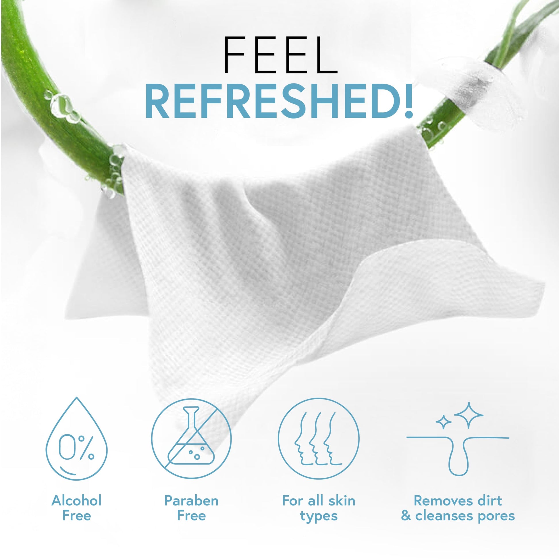 Travelwell non-woven wipe dimensions and size comparison
