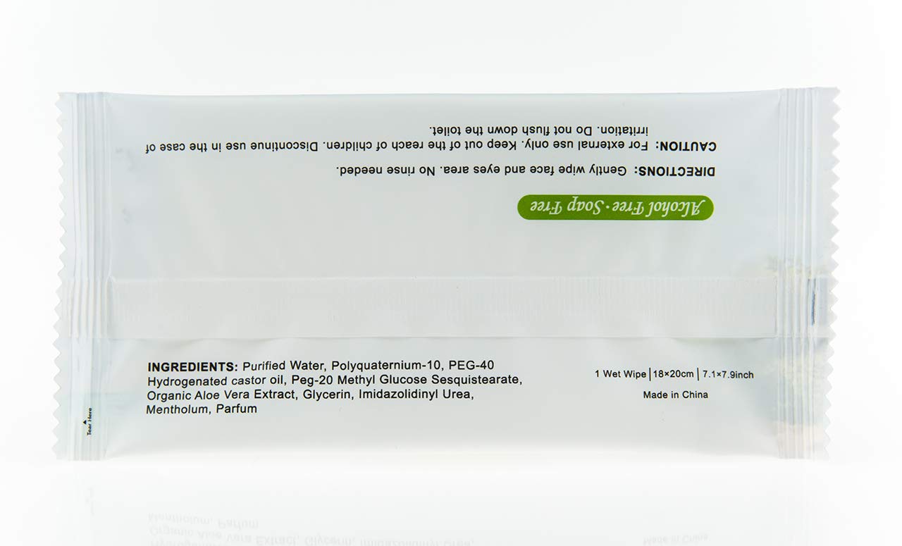 Travelwell skincare wipes hygiene packaging display