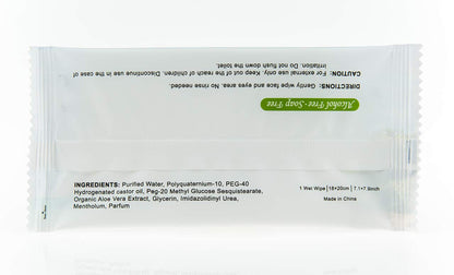 Travelwell skincare wipes hygiene packaging display
