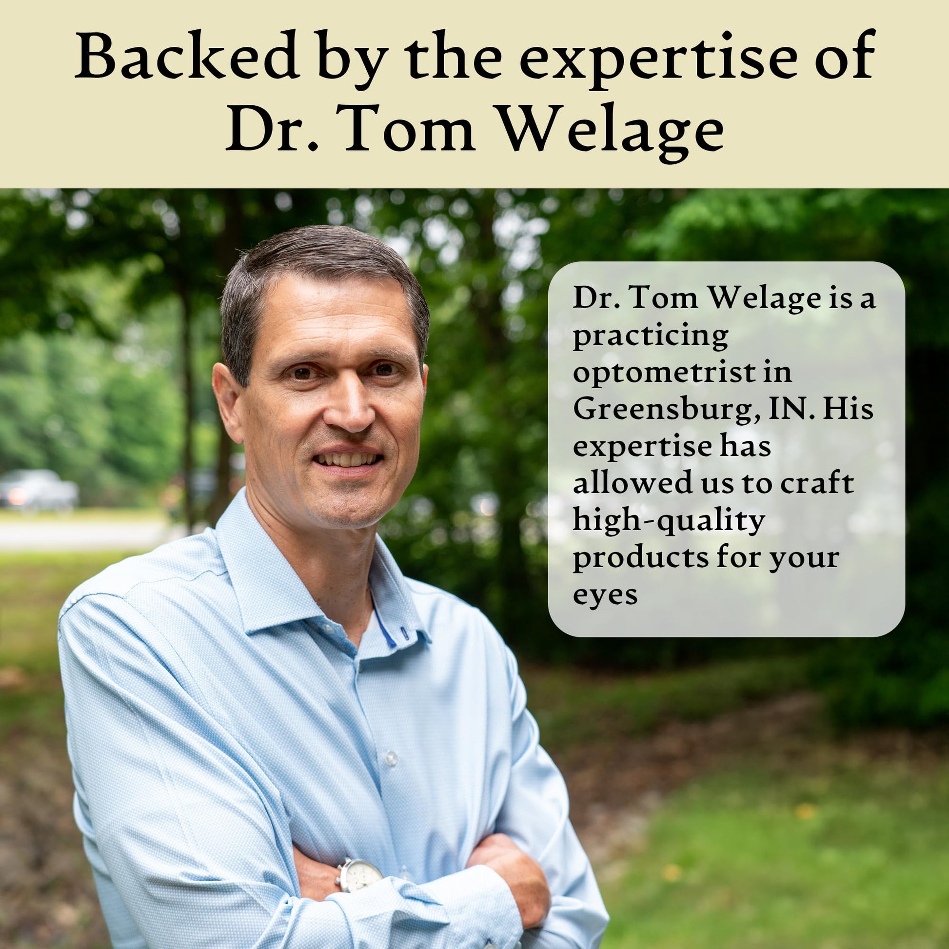Dr. Tom's Blends USA imported eye hygiene product