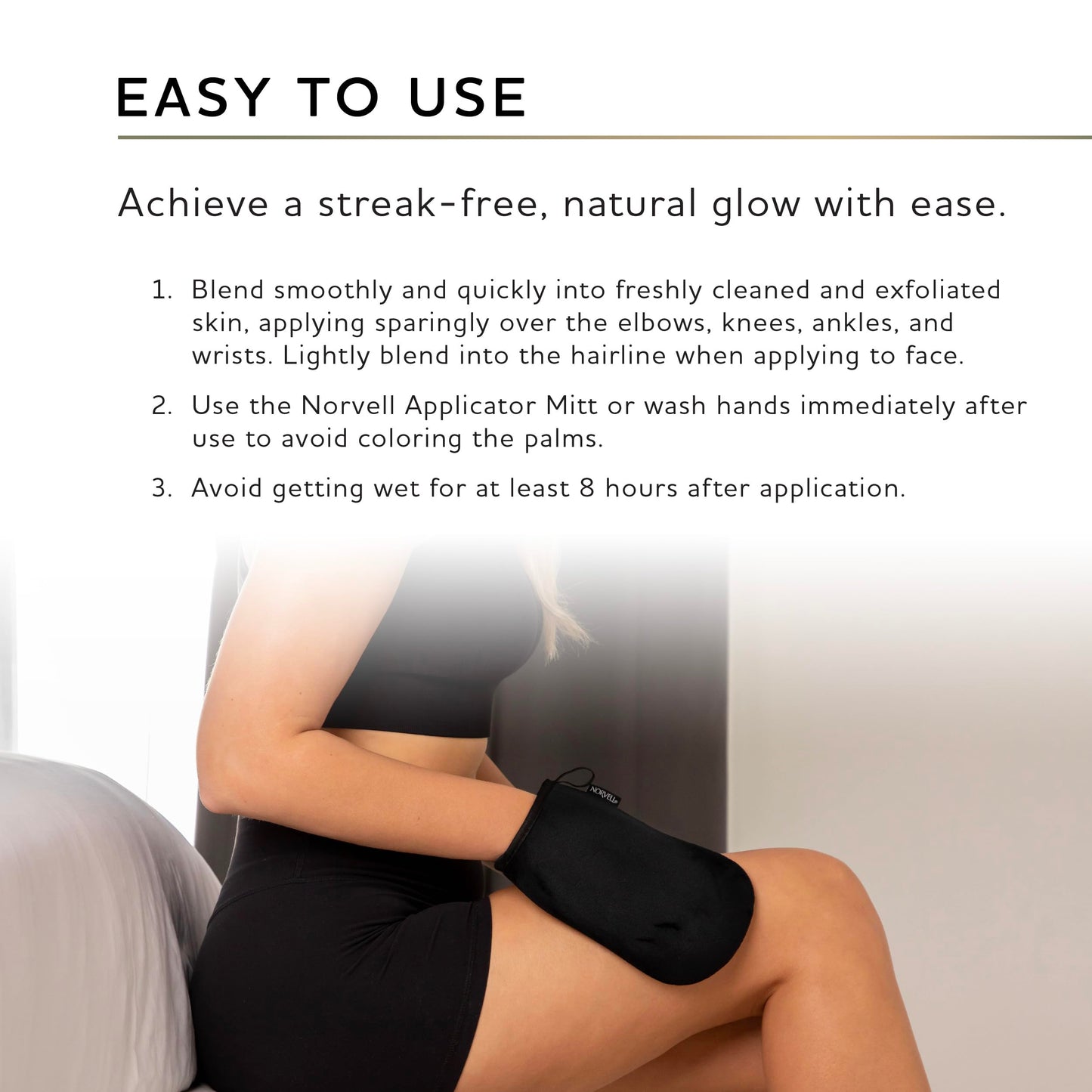 Premium Norvell sunless tanning bottle studio shot