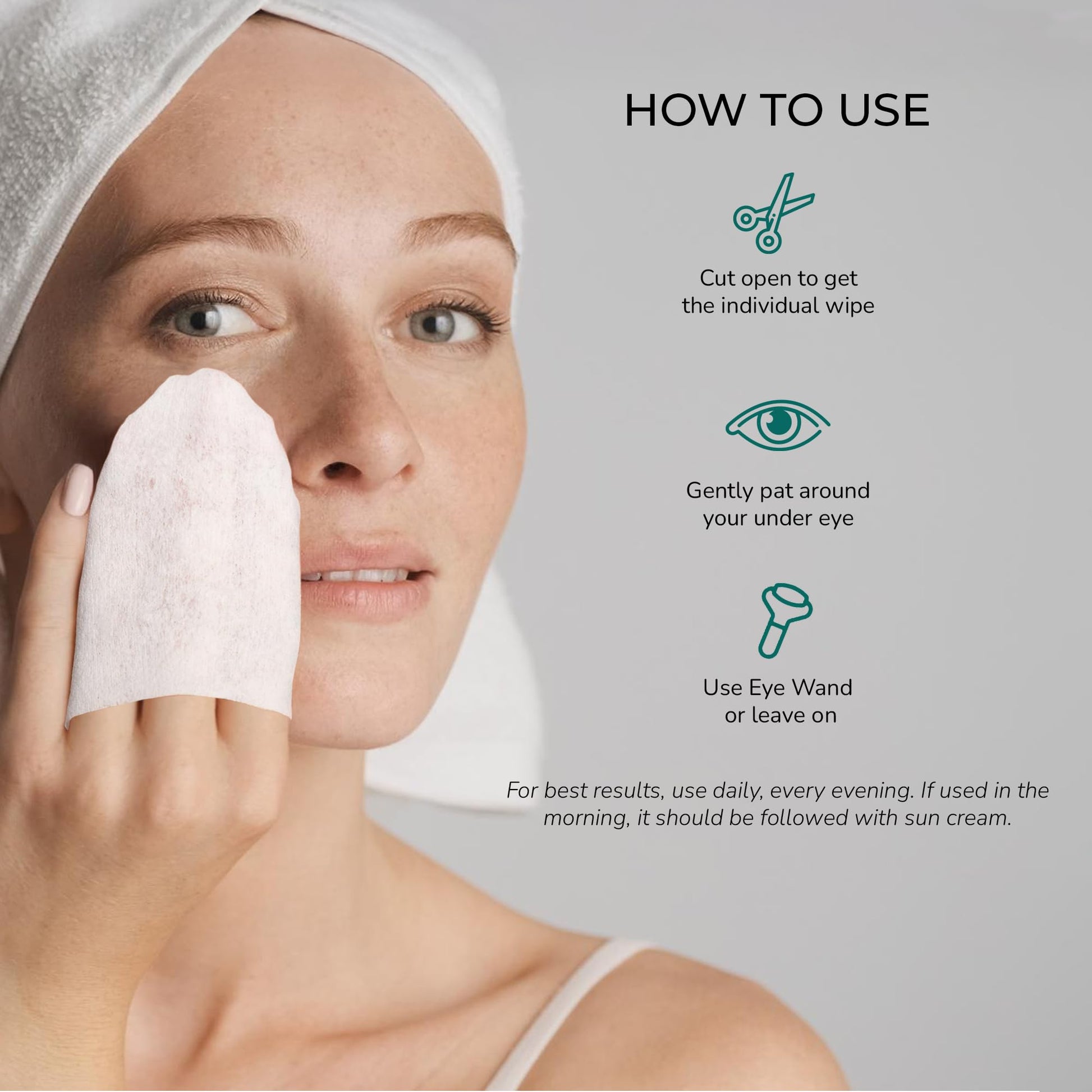 Peep Club eye balm wipes for sensitive skin
