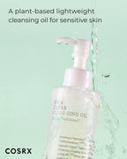 Cosrx Pure Fit Cica Clear Cleansing Oil bottle pump detail