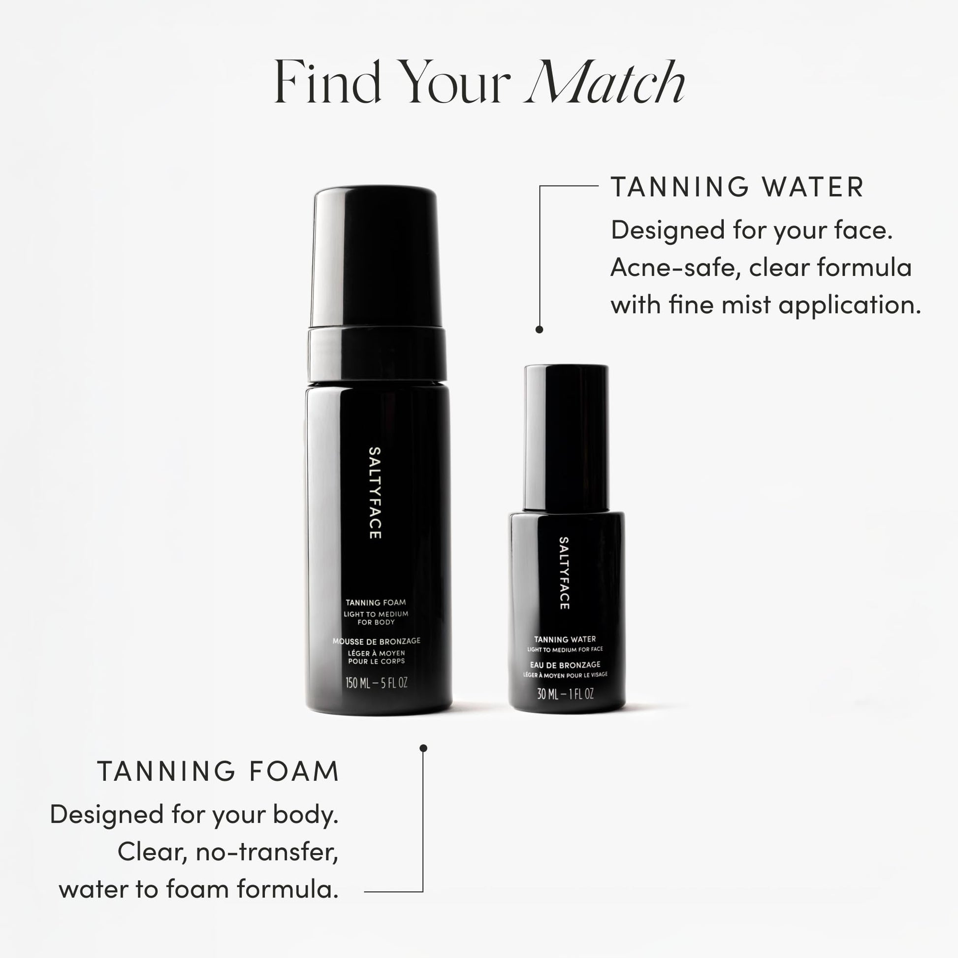 Saltyface Tanning Water lifestyle application shot