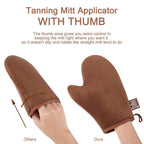 G Gaiyah tanning mitt applicator interior waterproof barrier view