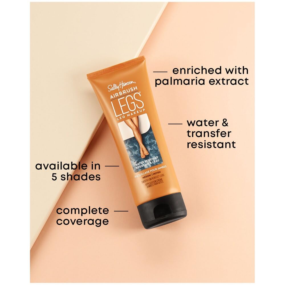 Sally Hansen Airbrush Legs Light bottle with cap off