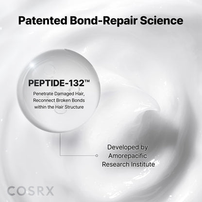 COSRX patented peptide hair bond repair mask texture and consistency close up