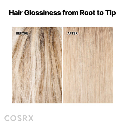 COSRX advanced skincare inspired hair care packaging with box