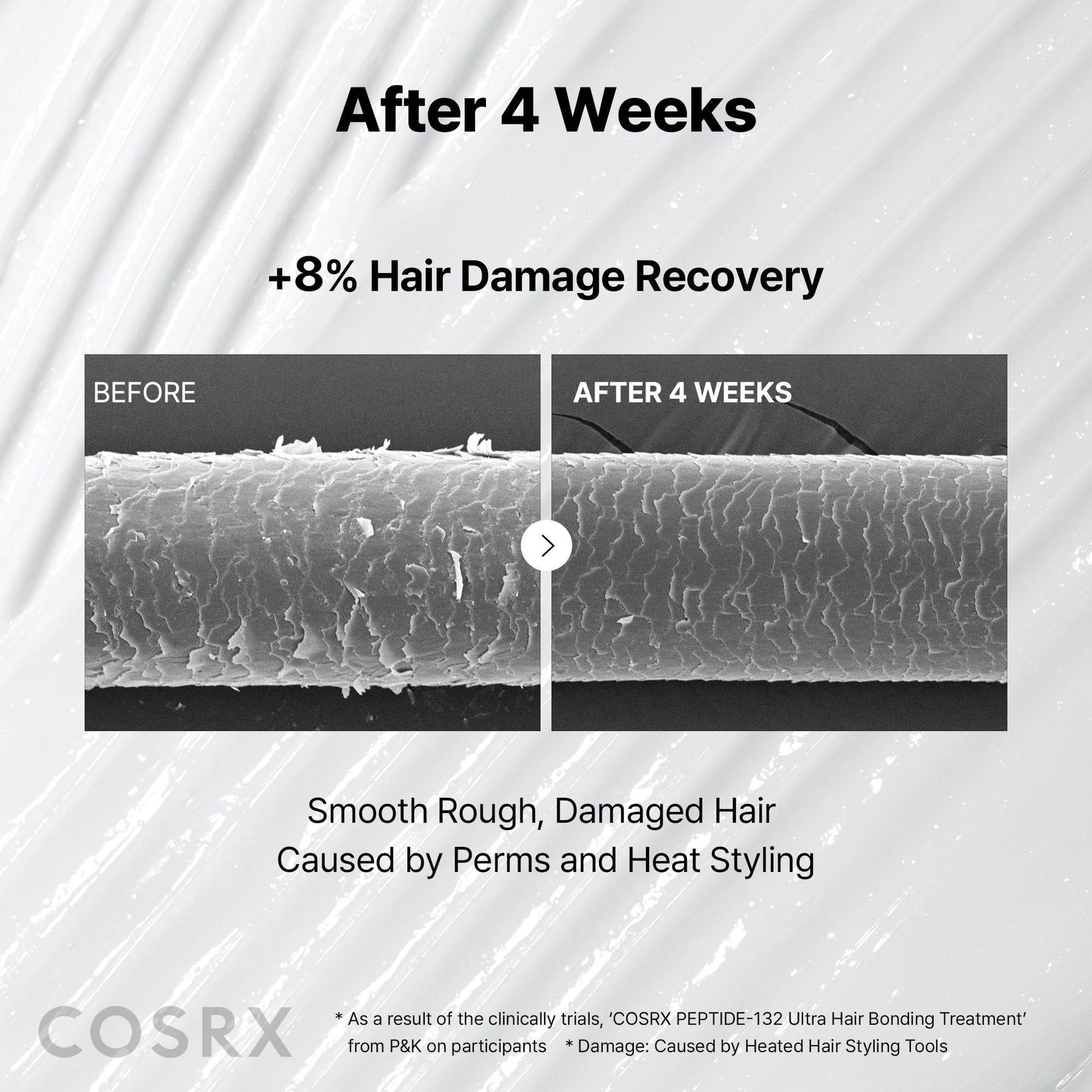 COSRX salon grade tripeptide collagen hair conditioner bottle layout