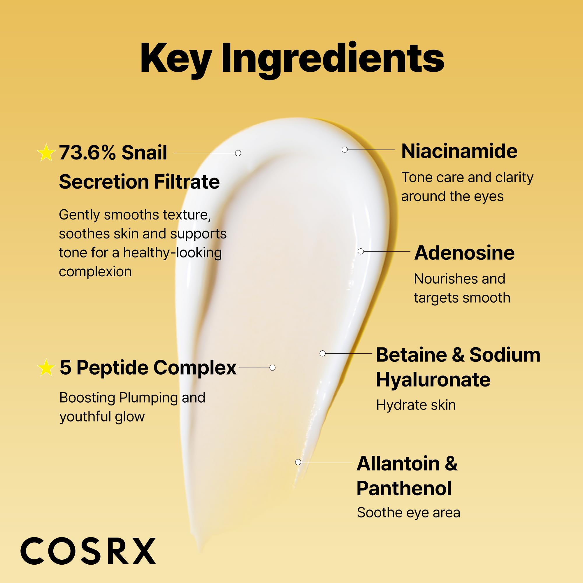 Authentic COSRX imported skincare airless pump container close up