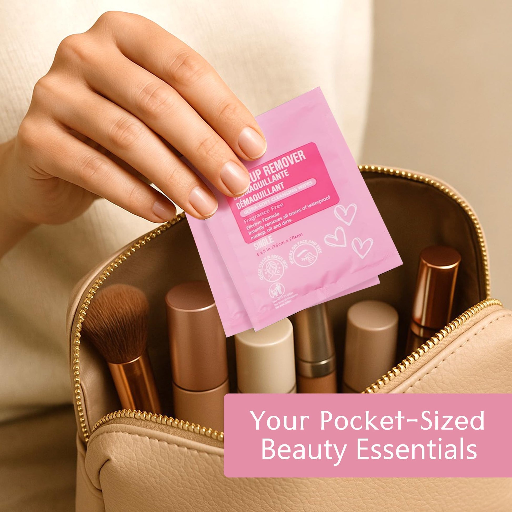 Air Jungles fragrance-free makeup wipes for sensitive skin