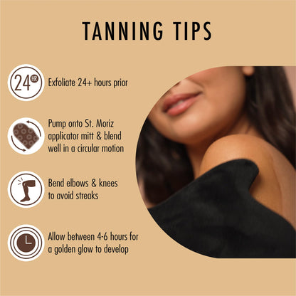 St. Moriz professional sunless tanner results
