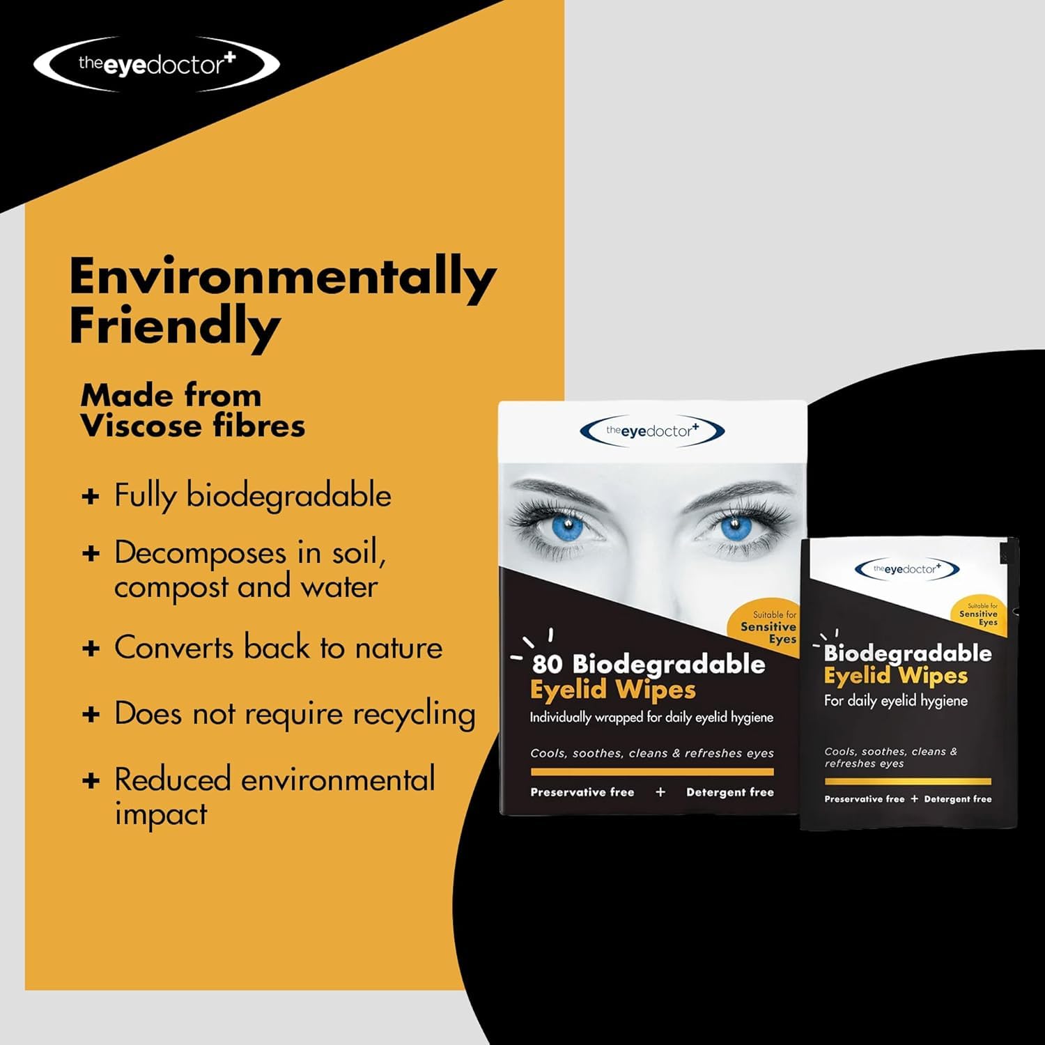 The Eye Doctor allergy and daily lid maintenance wipes product configuration view