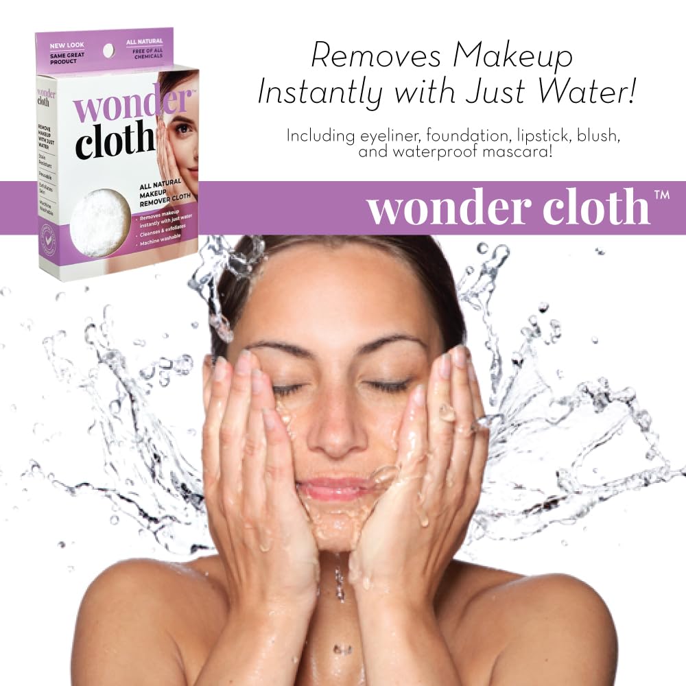 Wonder Cloth folded showing soft exfoliating material