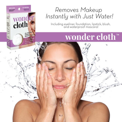 Wonder Cloth folded showing soft exfoliating material