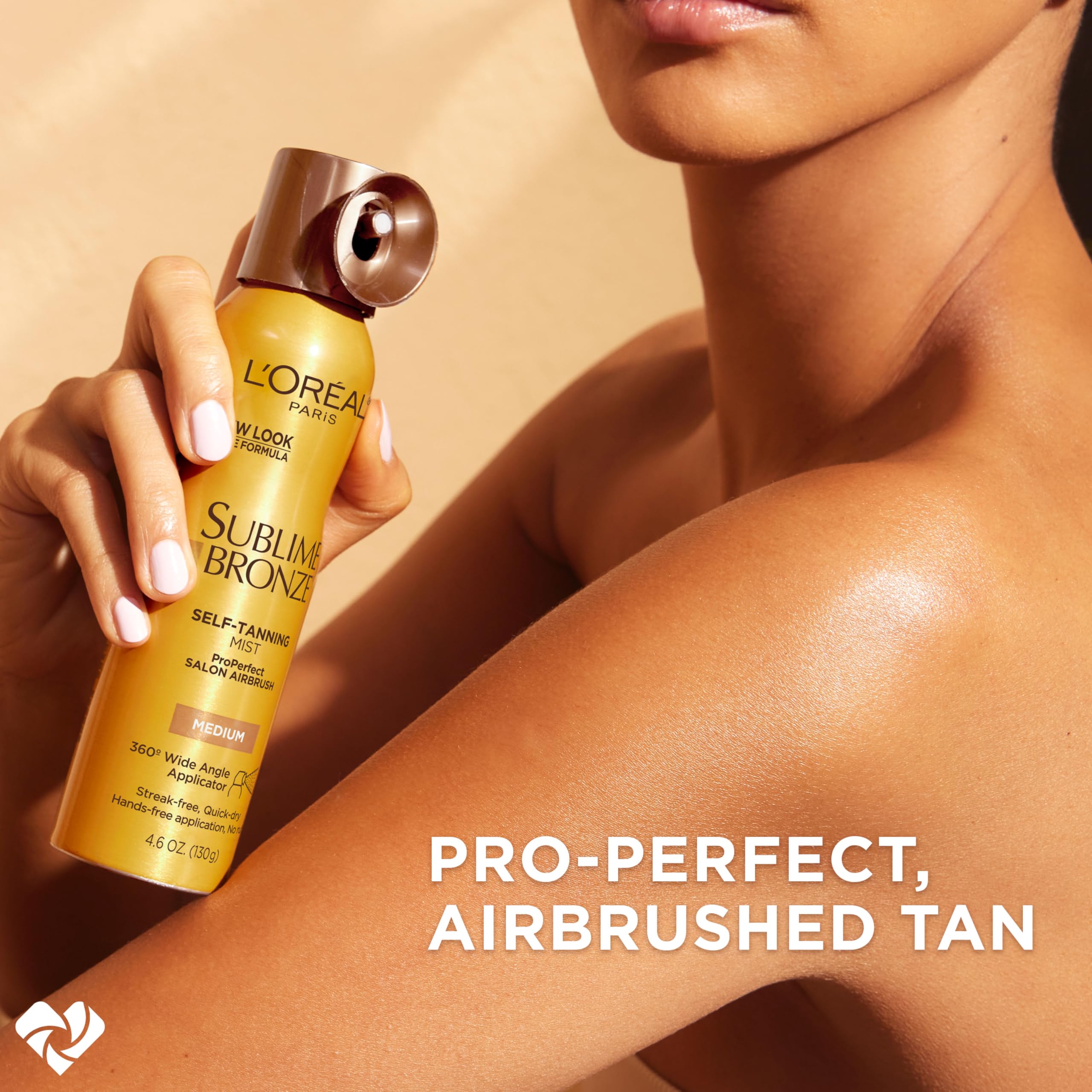 L'Oreal Paris sunless tanning mist medium natural shade product details