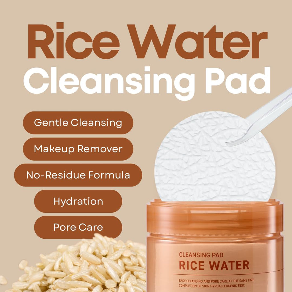 Somisome Korean toner pads texture close up