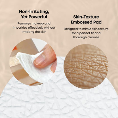 Professional skincare routine with Somisome cleansing pads