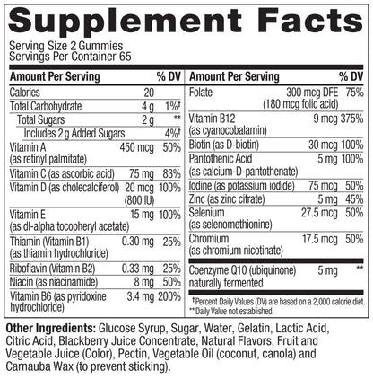 Clear view of product dimensions and size specifications on the imported packaging