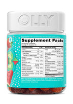 Olly teen girl multi gummies lifestyle product display
