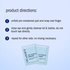 OCuSOFT fragrance free eye makeup remover pads ingredients list