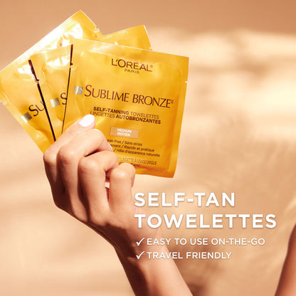 L'Oreal Paris Sublime Bronze streak free transfer resistant formula display