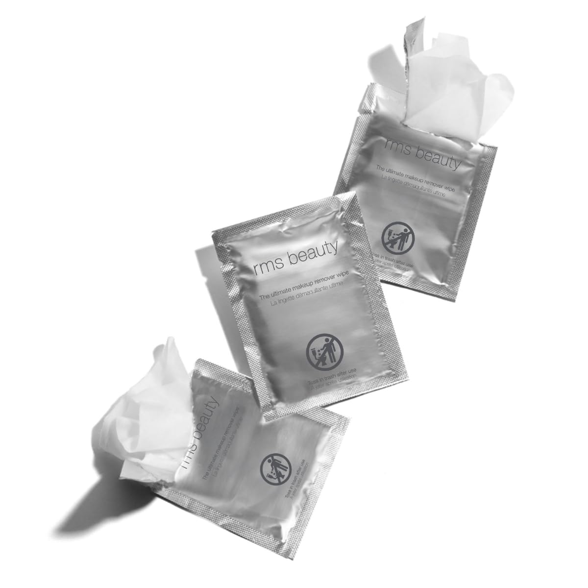 RMS Beauty makeup remover wipes travel-friendly packaging
