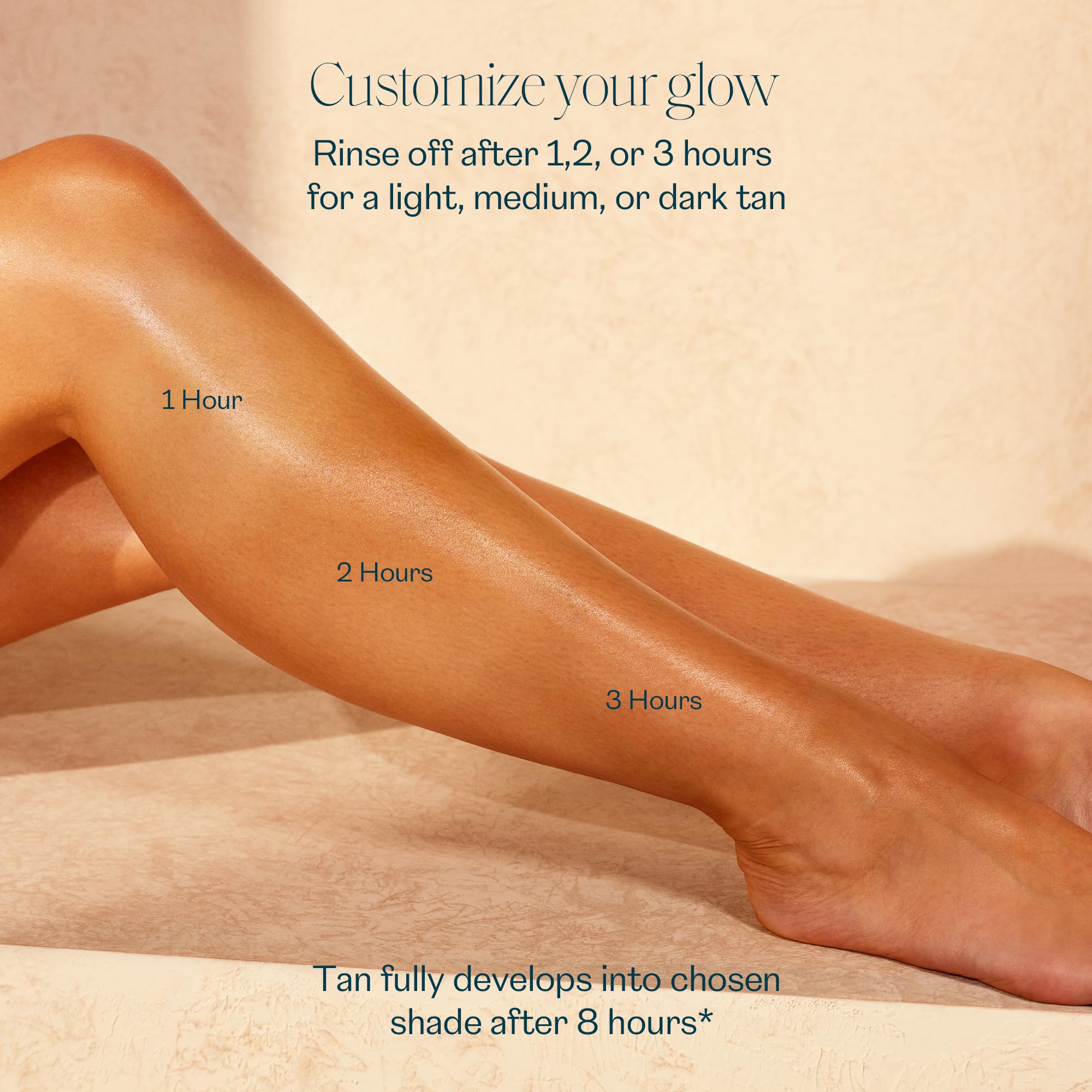 St. Tropez tanning mousse showing vegan and cruelty-free labels