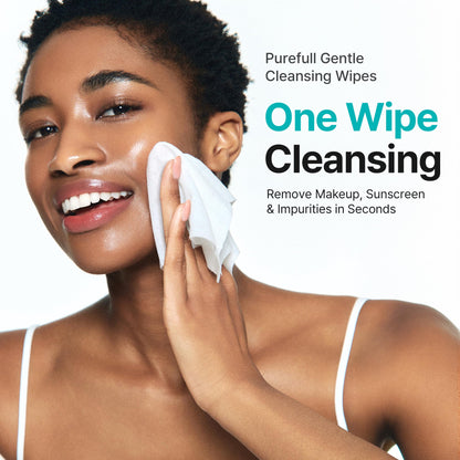 Korean skincare facial wipes by Ariul with natural ingredients displayed on a clean background.
