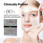 COSRX PDRN Exosome Skinplaning Glaze Wrapping Mask being applied on skin