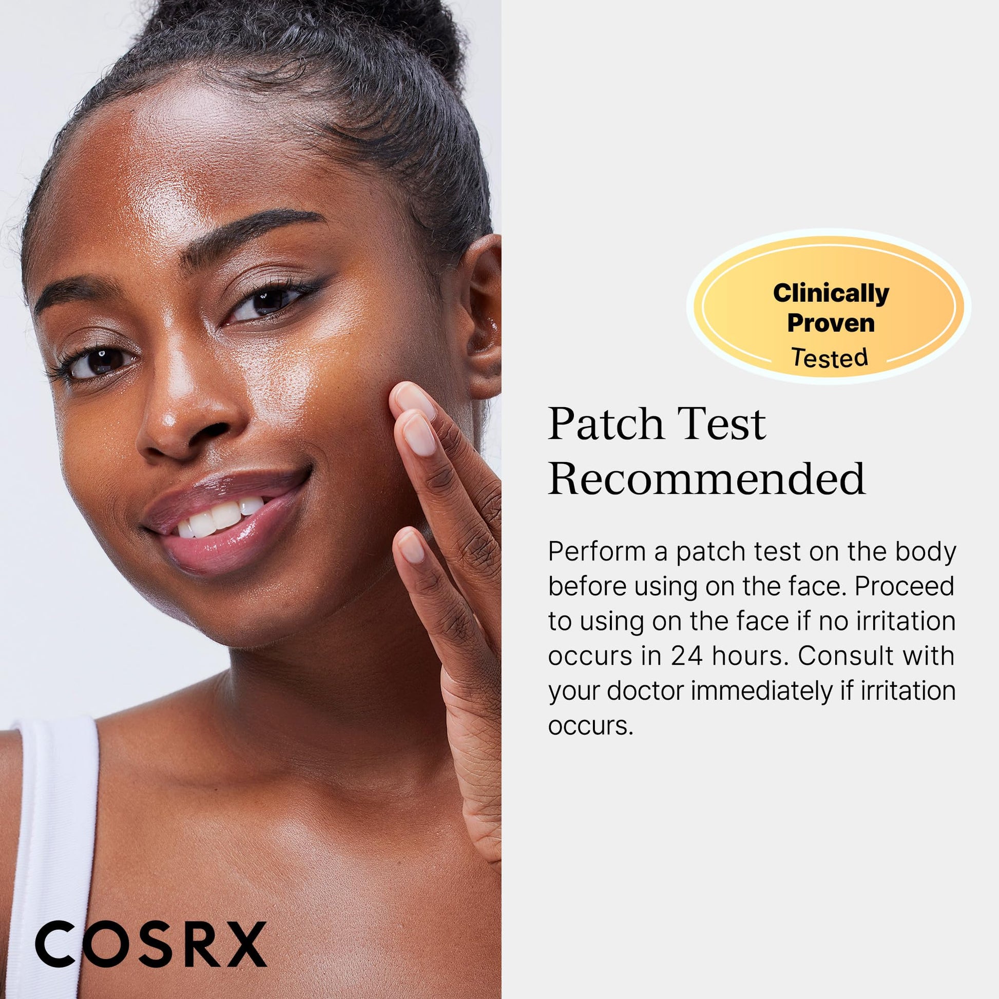 Authentic COSRX Korean skincare product lineup emphasizing imported glass skin hydration essentials.