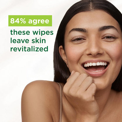 Simple micellar wipes 2 pack set for effective makeup removal
