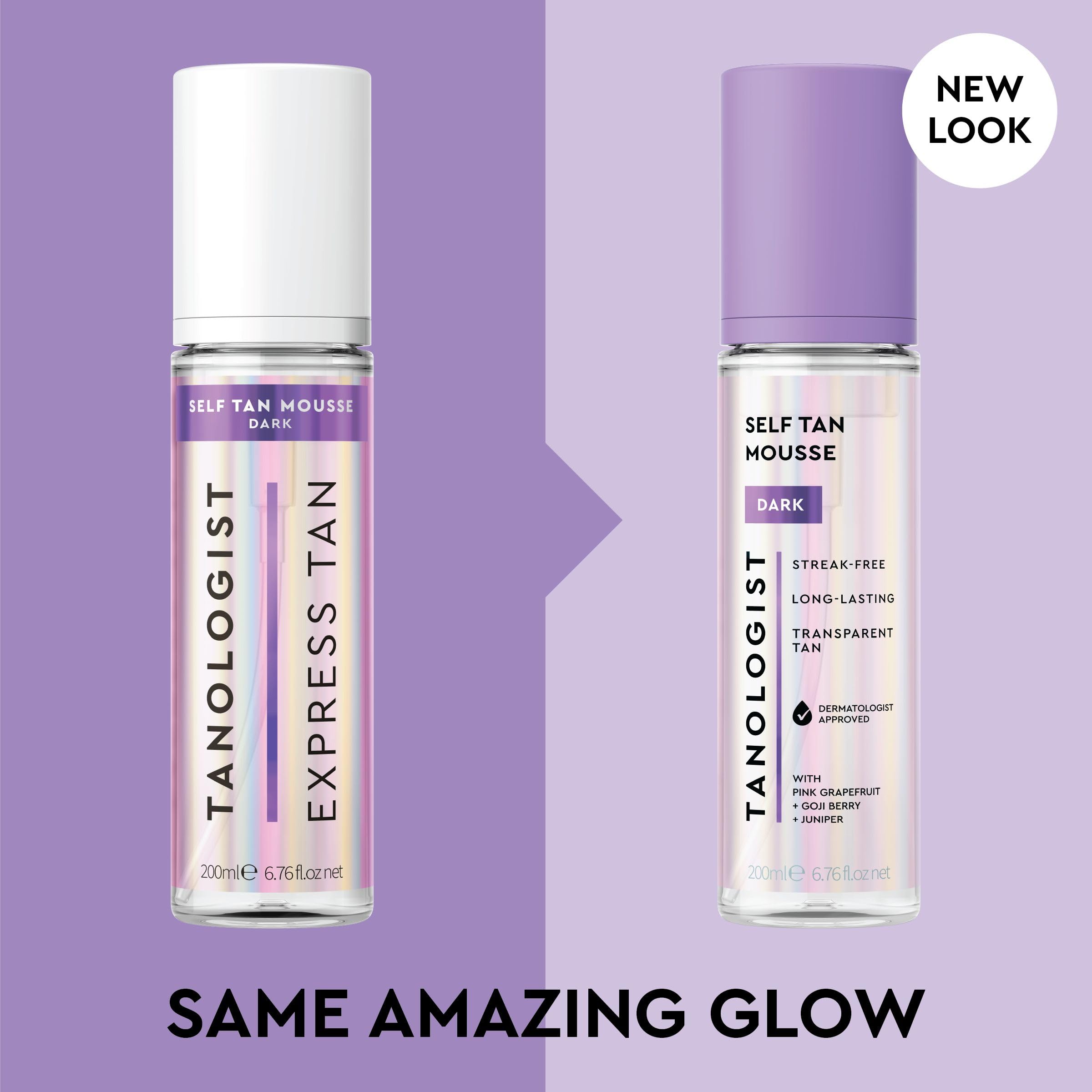 Tanologist Dark express tanning foam application texture