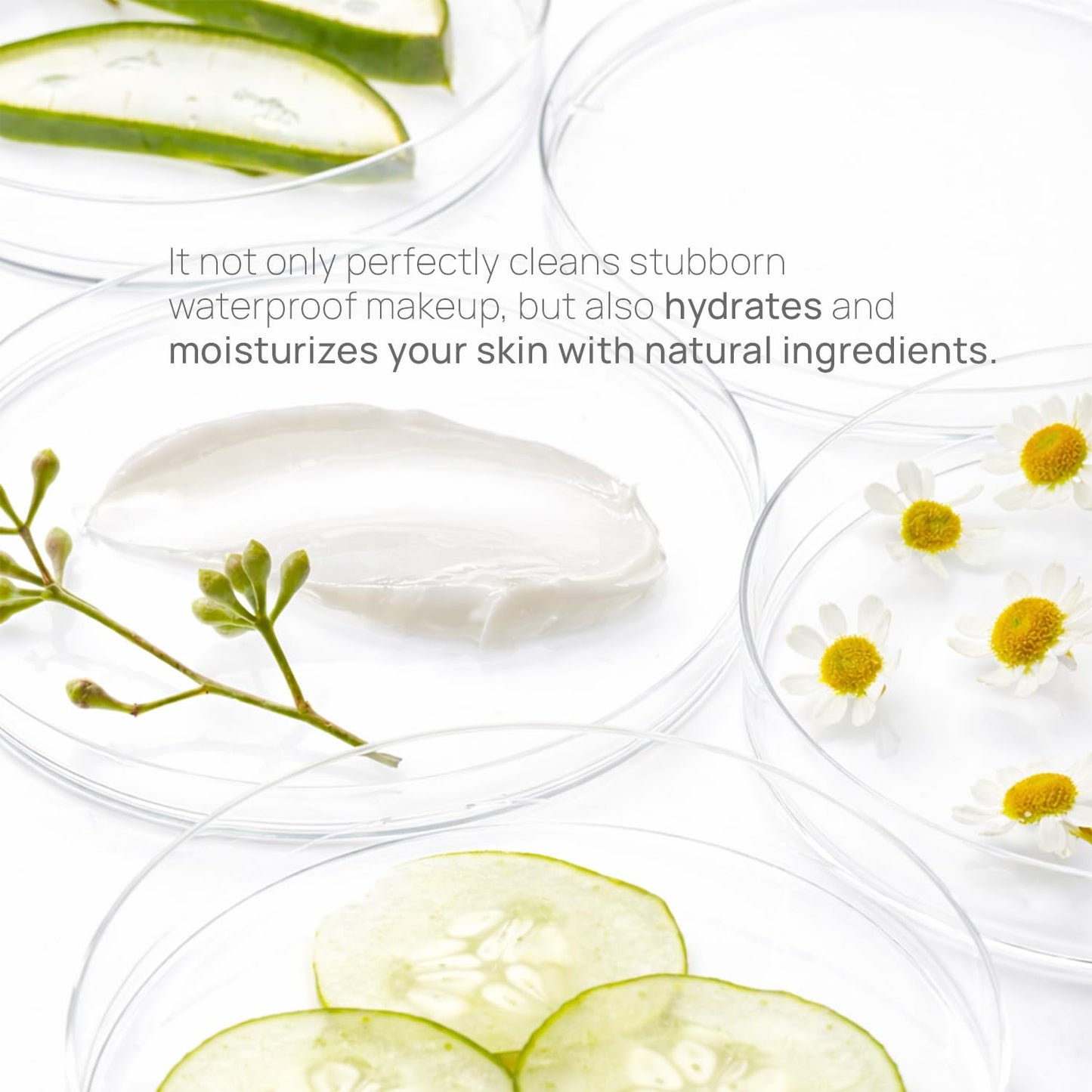 Epielle skincare wipes for waterproof mascara removal