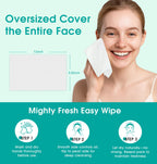 Travel friendly 28 count pack of ProCIV tea tree cleansing wipes