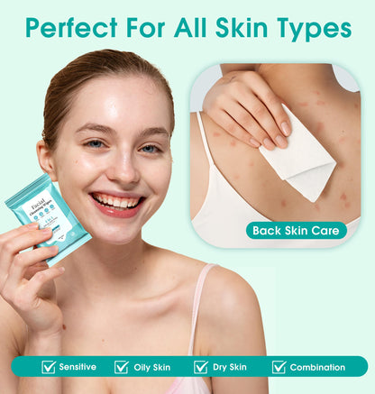 ProCIV facial wipes ingredients and benefits label