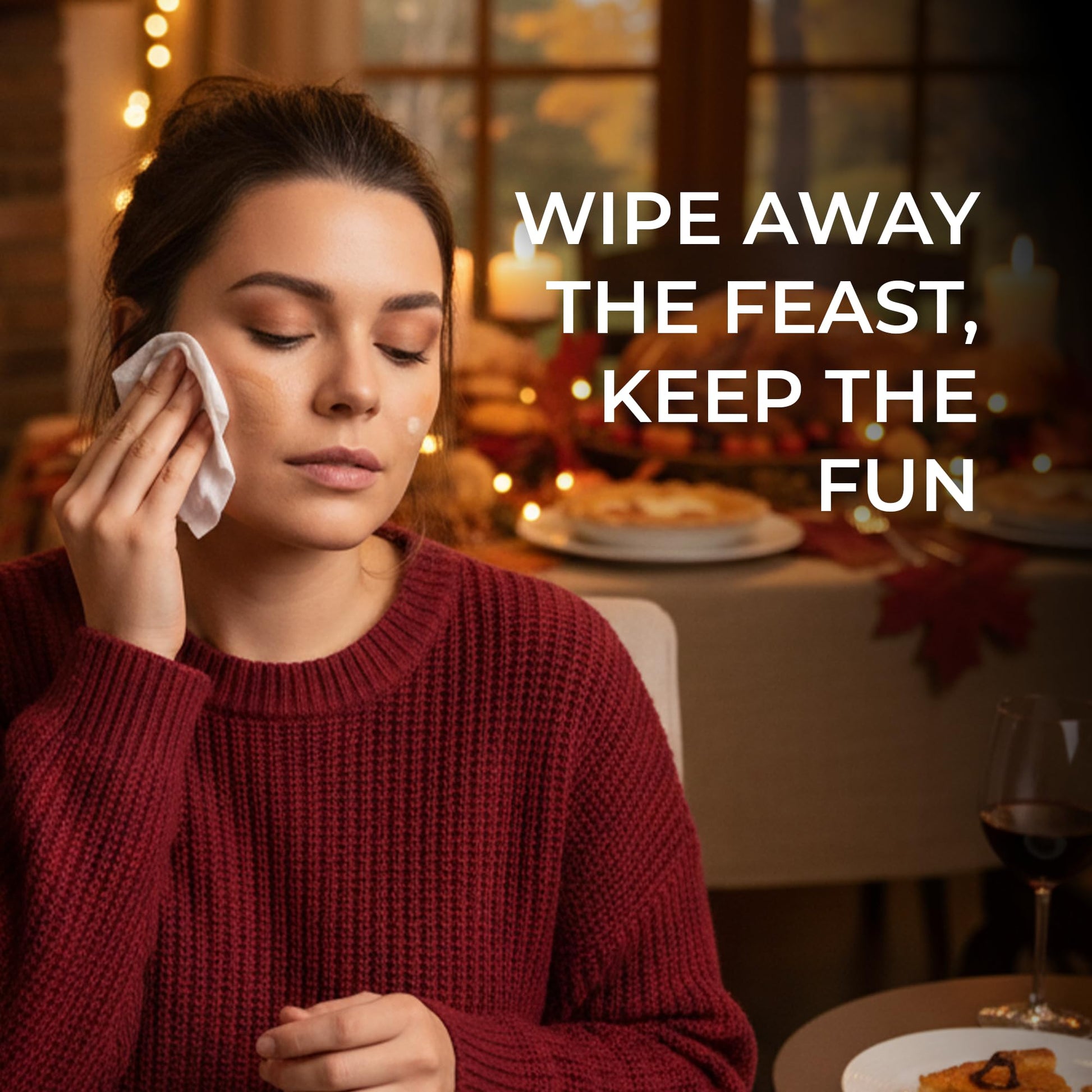 Diamond Wipes pre-moistened eyelid pads for dry eye relief