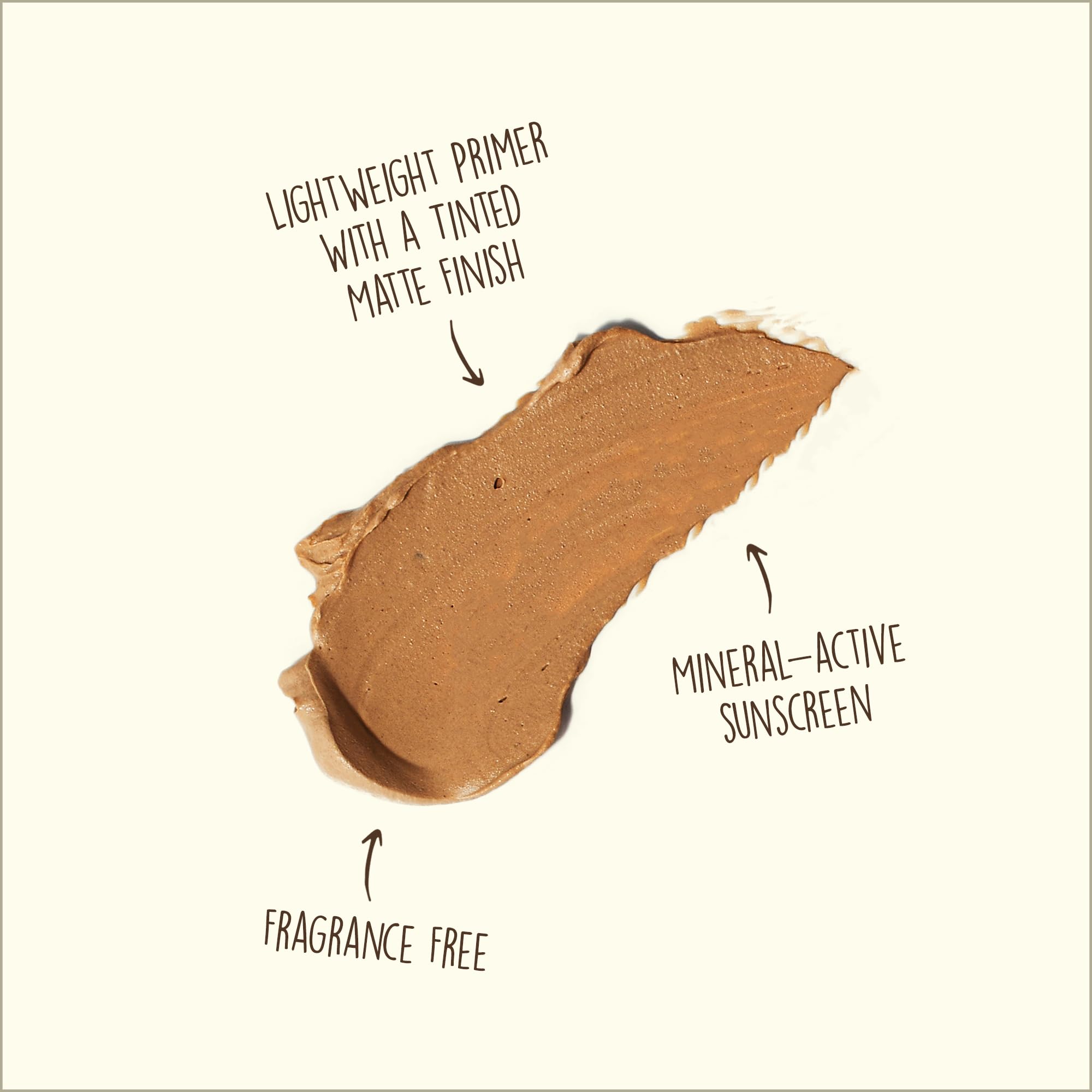 Sun Bum tinted face sunscreen matte primer application