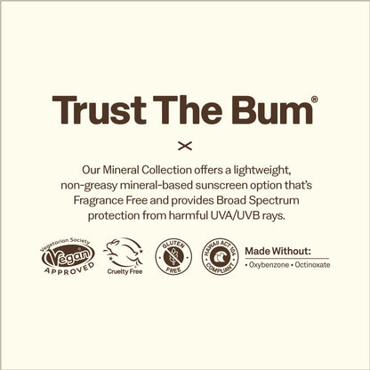 Texture of Sun Bum mineral tinted face lotion