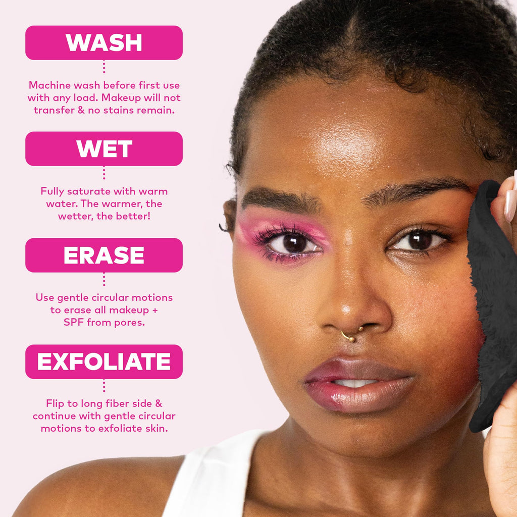 Machine washable premium eco friendly cosmetic wipes alternative