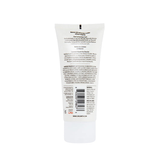 Travel size Curlsmith co-wash tube packaging