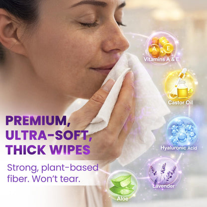 BeautyFrizz travel friendly face wipes bundle