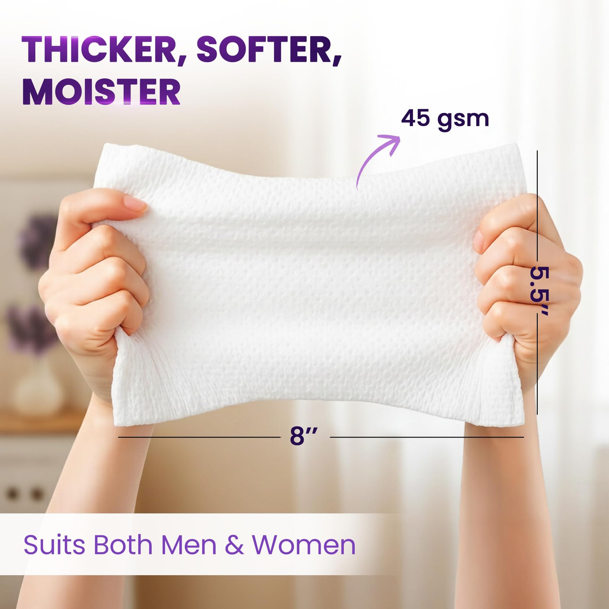 BeautyFrizz skincare wipes for sensitive skin