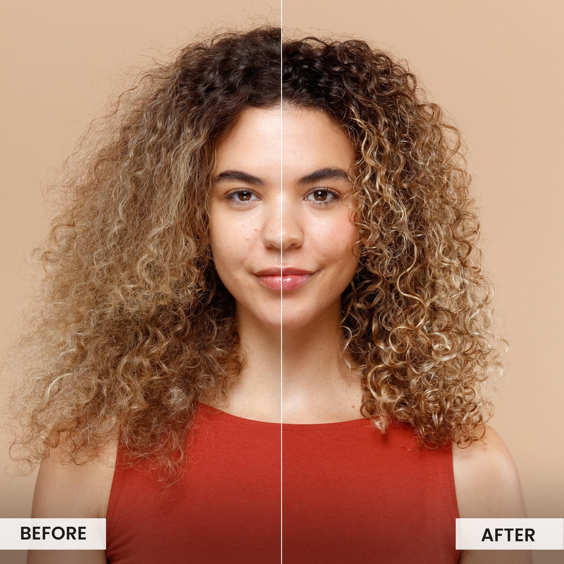 CURLSMITH weightless curl defining gel container with clear ingredient list highlights.