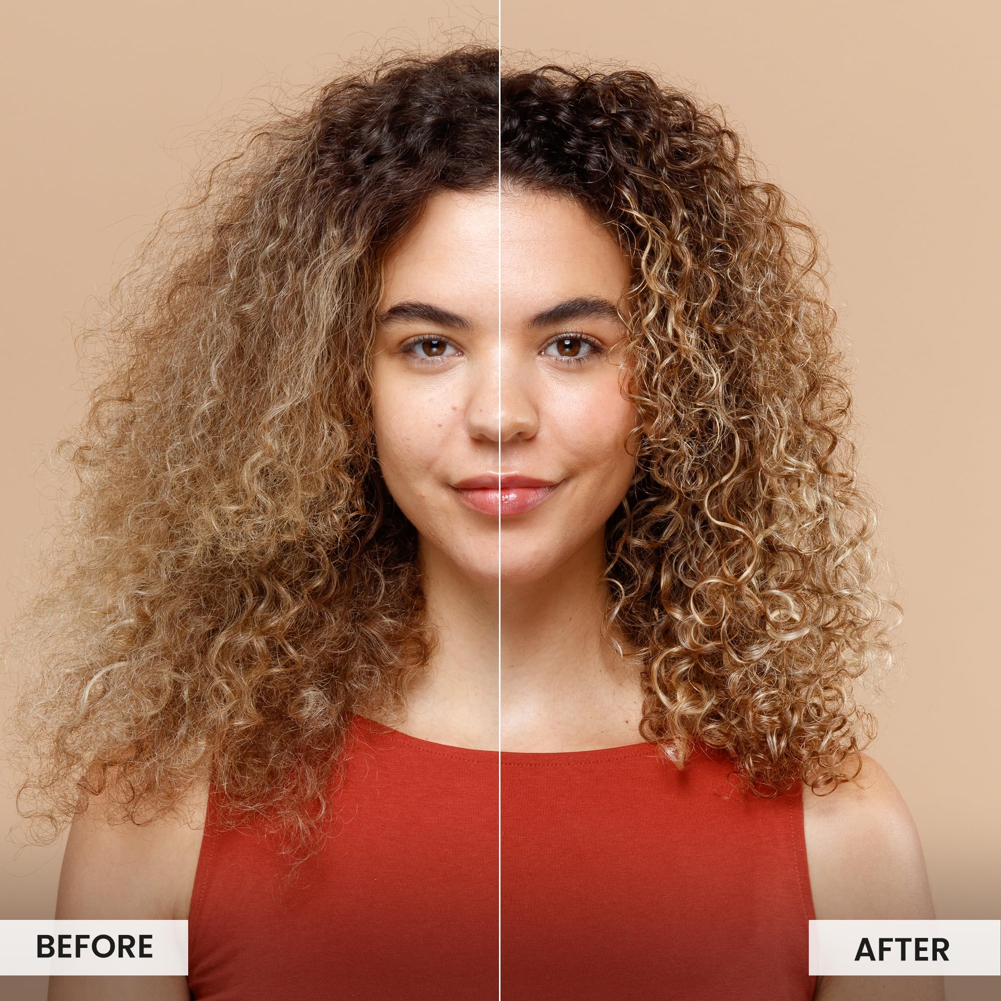CURLSMITH weightless curl defining gel container with clear ingredient list highlights.