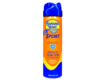 Banana Boat Sport Cool Zone travel size twin pack