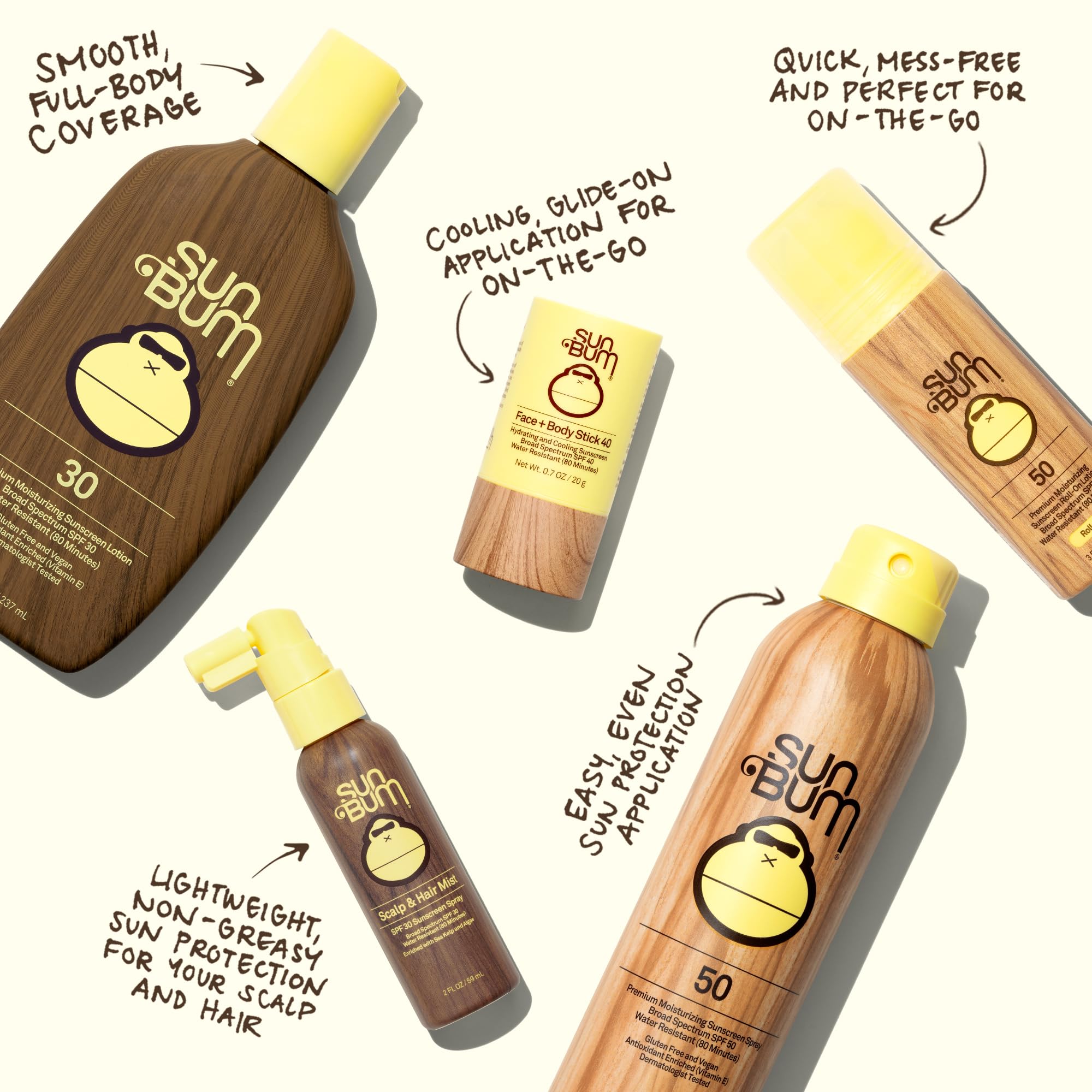 Dermatologist approved Sun Bum SPF 50 body sunscreen